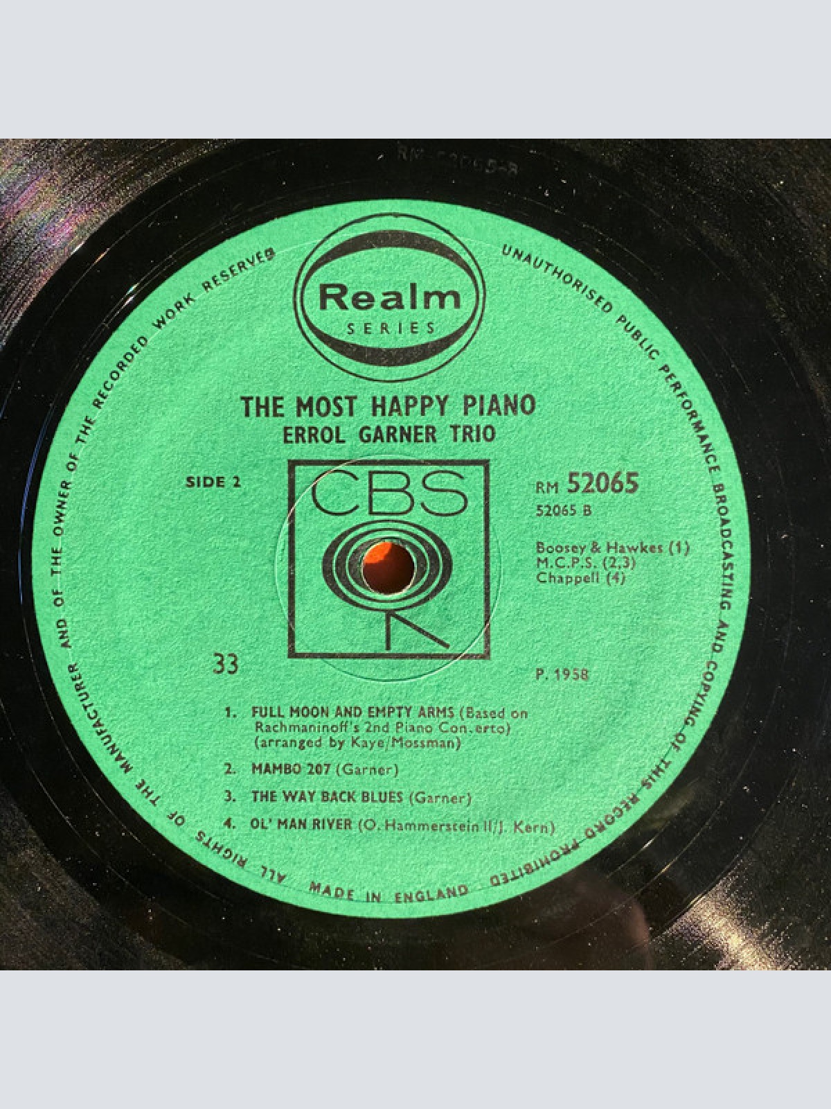 Vinyl / Erroll Garner - The Most Happy Piano