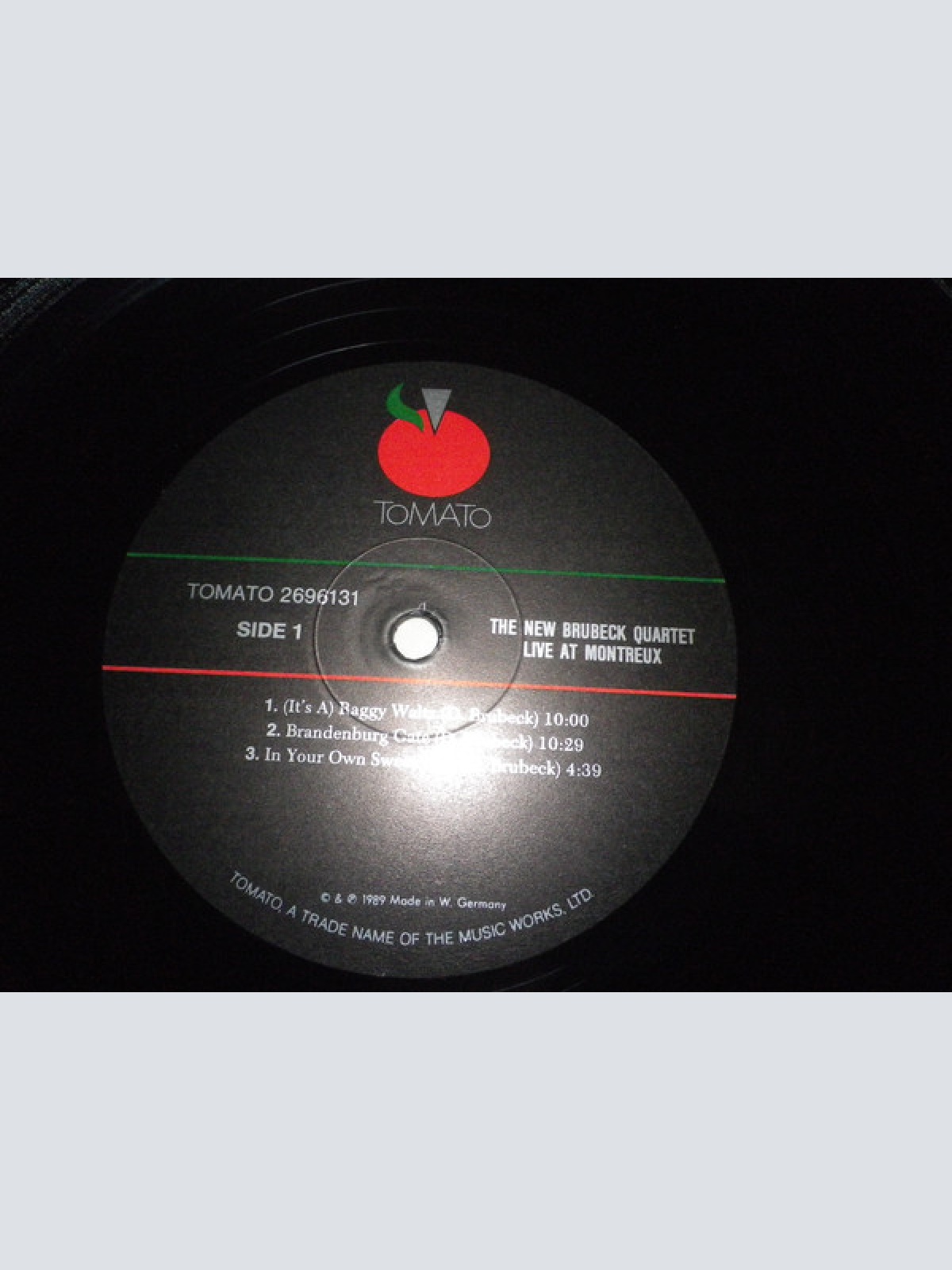 Vinyl / The New Brubeck Quartet - Live At Montreux