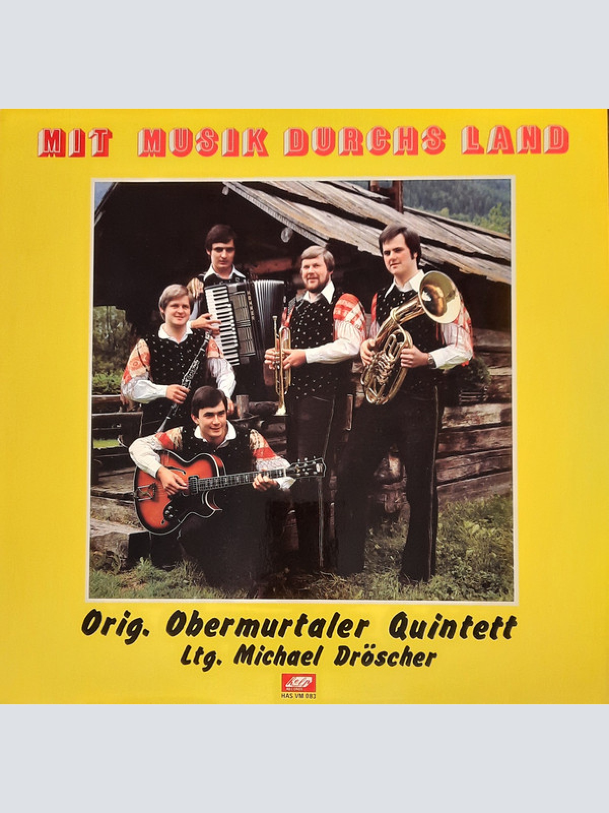 Vinyl / Orig. Obermurtaler Quintett - Mit Musik Durchs Land