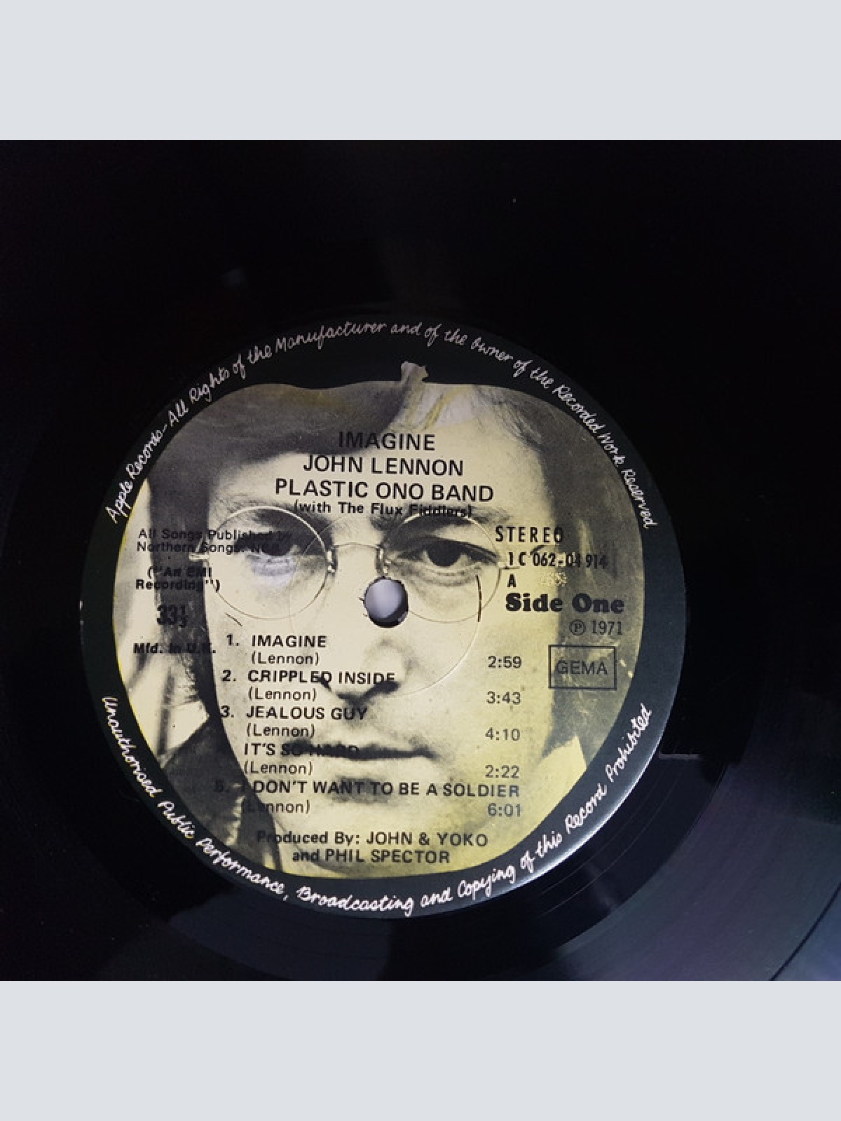 Vinyl / John Lennon - Imagine