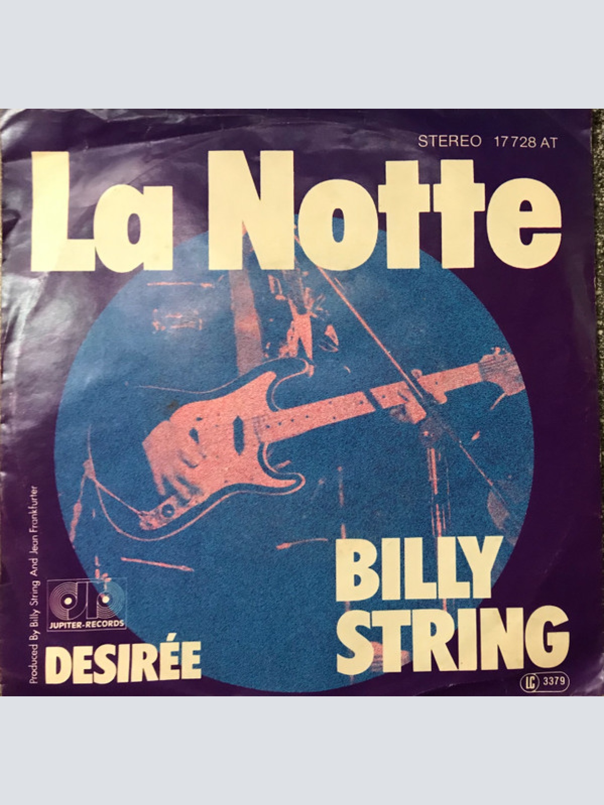 Vinyl / Billy String - La Notte