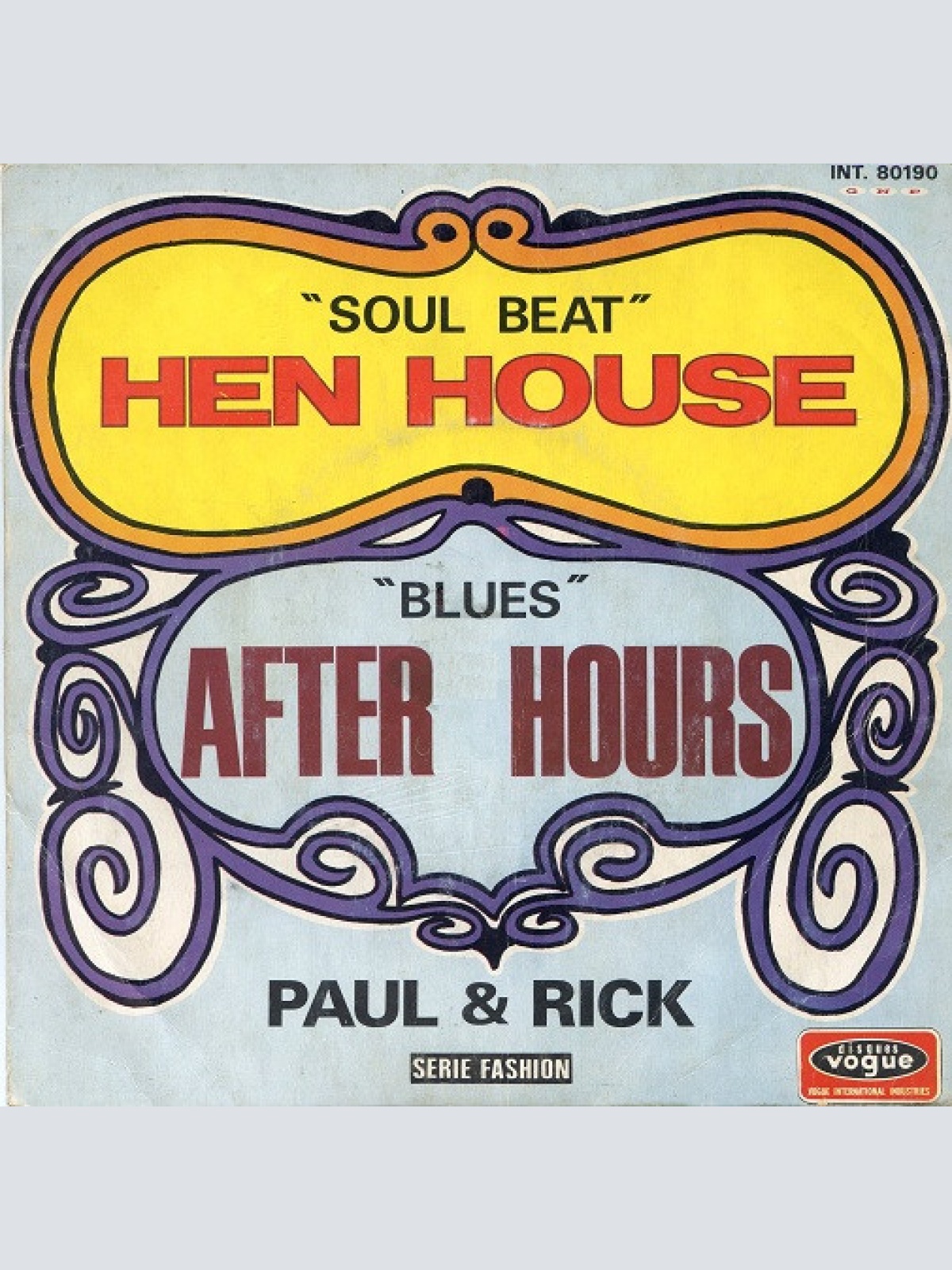 Vinyl / Paul & Rick - Hen House