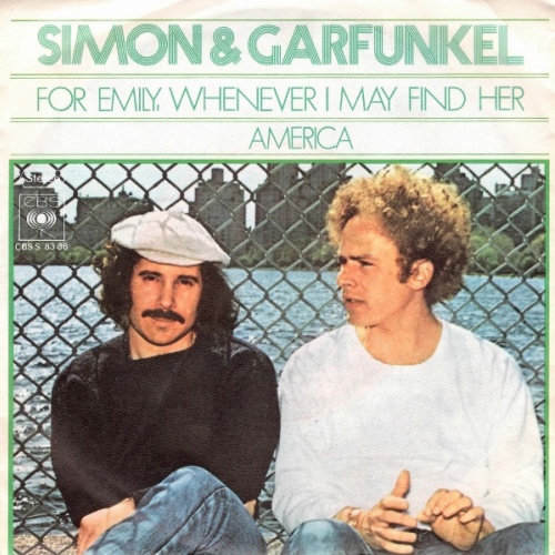 Vinyl / Simon & Garfunkel - For Emily, Whenever I May Find Her / America