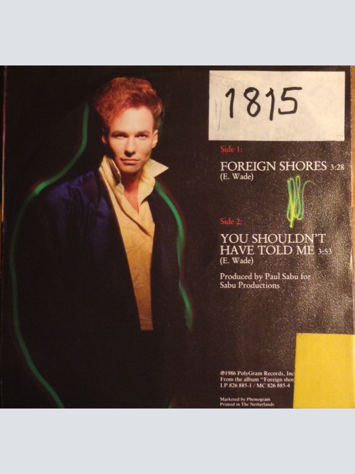 Vinyl / E. Wade - Foreign Shores