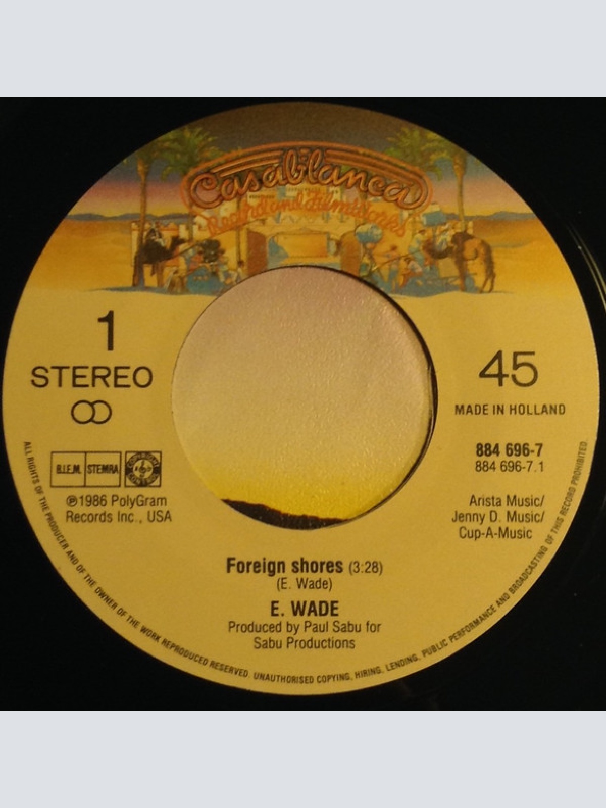 Vinyl / E. Wade - Foreign Shores