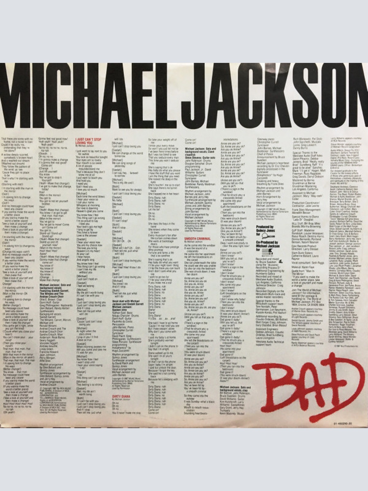 Vinyl / Michael Jackson - Bad