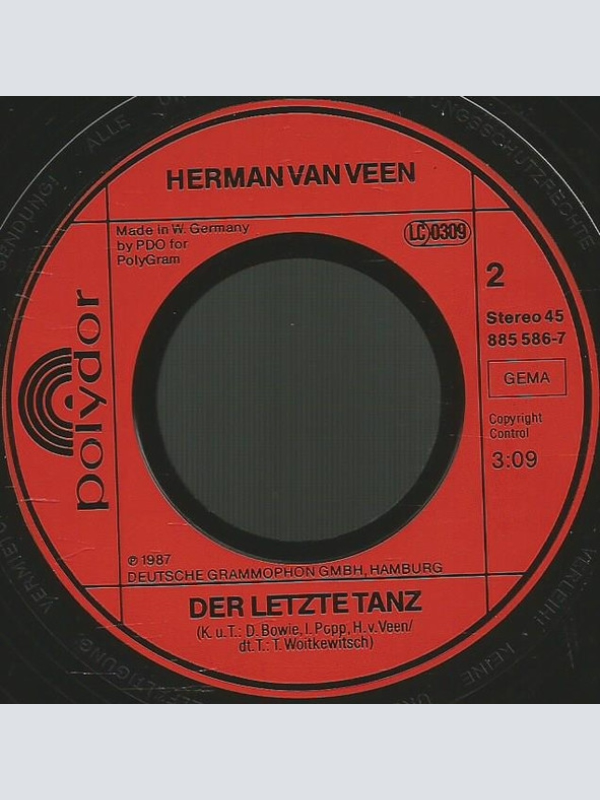 Vinyl / Herman van Veen - Anne