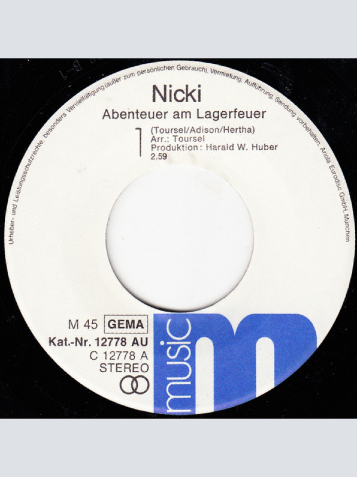 Vinyl / Nicki (8) - Abenteuer Am Lagerfeuer
