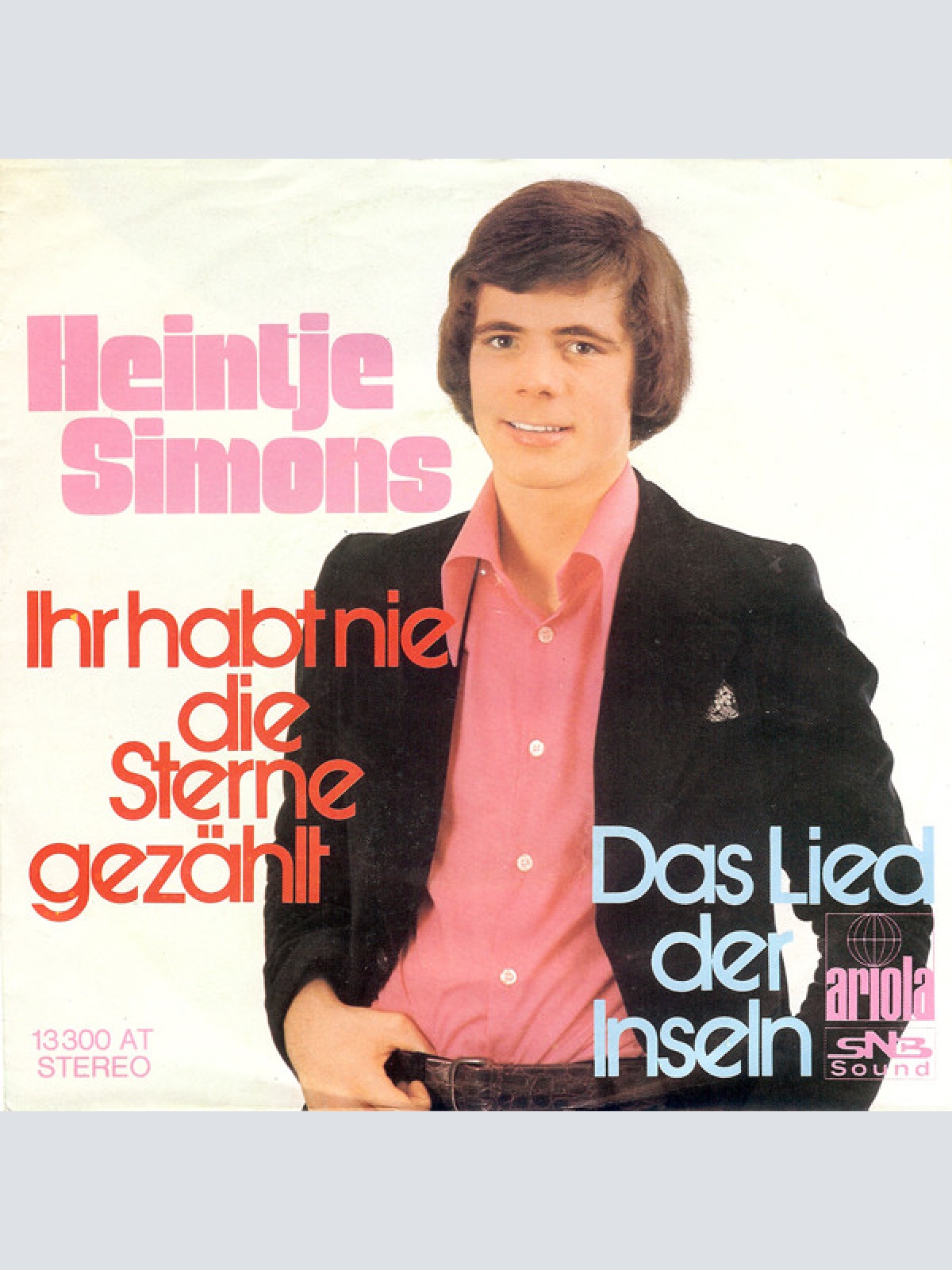 Vinyl / Heintje Simons* - Ihr Habt Nie Die Sterne Gezählt / Das Lied Der Inseln