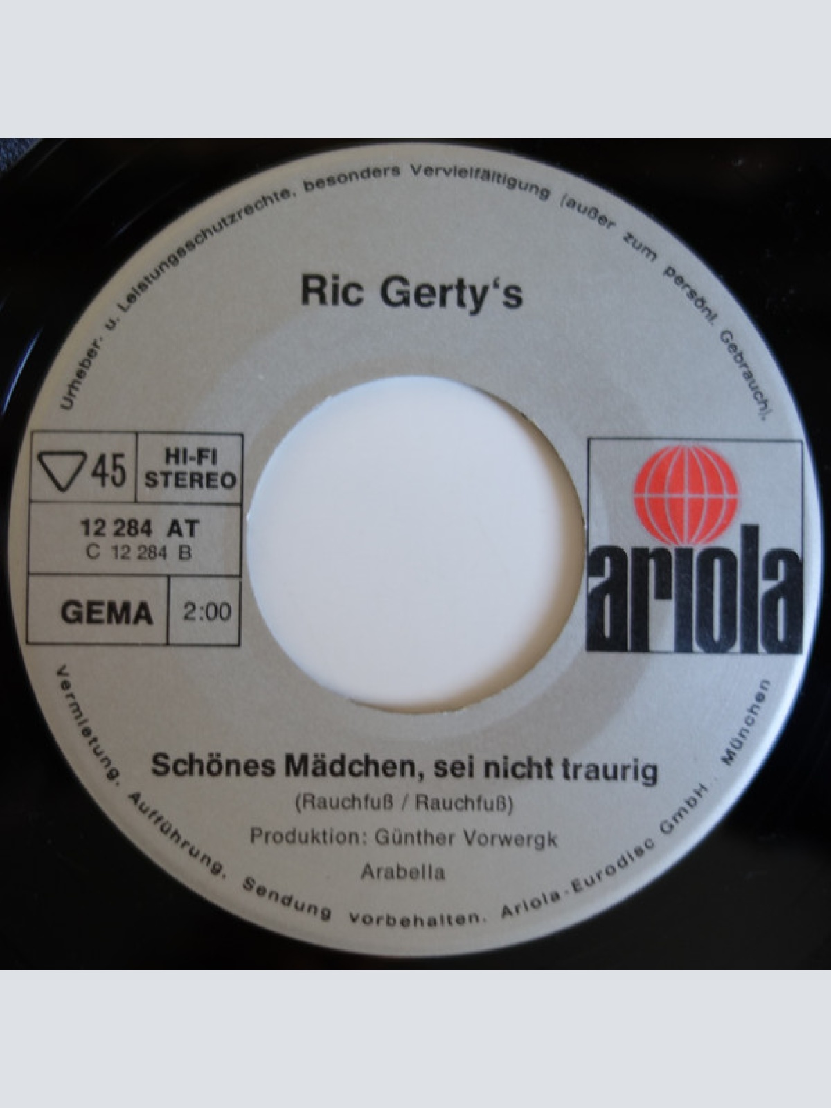 Vinyl / Ric Gerty's - Welcome To Chi Cheng