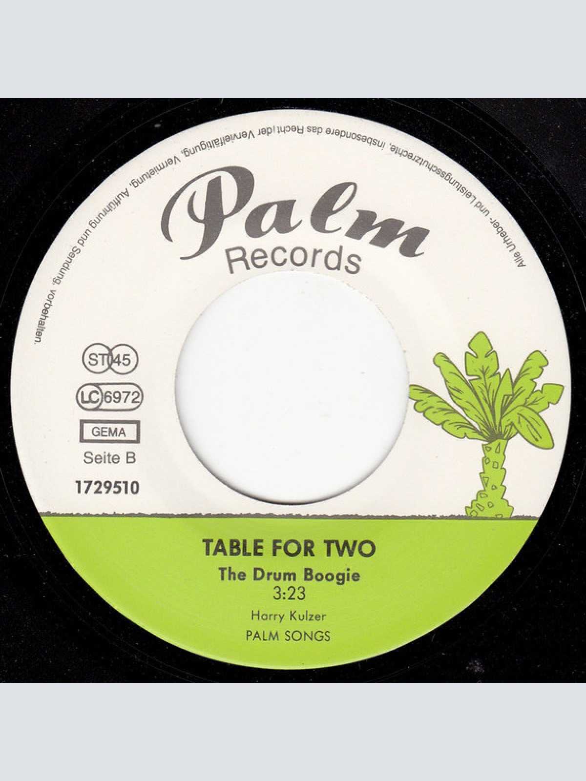 Vinyl / Table For Two - 4th Floor Boogie