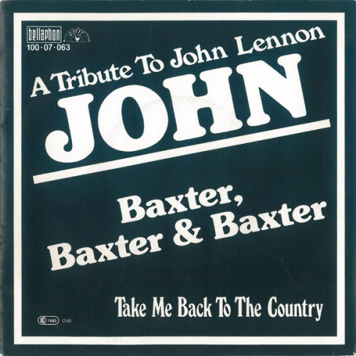 Vinyl / Baxter, Baxter & Baxter - John (A Tribute To John Lennon)