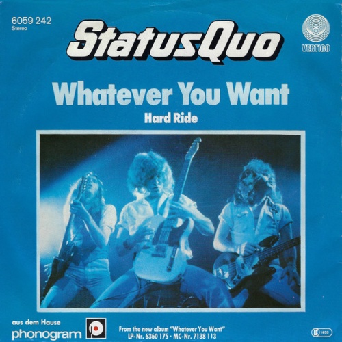 Vinyl / Status Quo - Whatever You Want