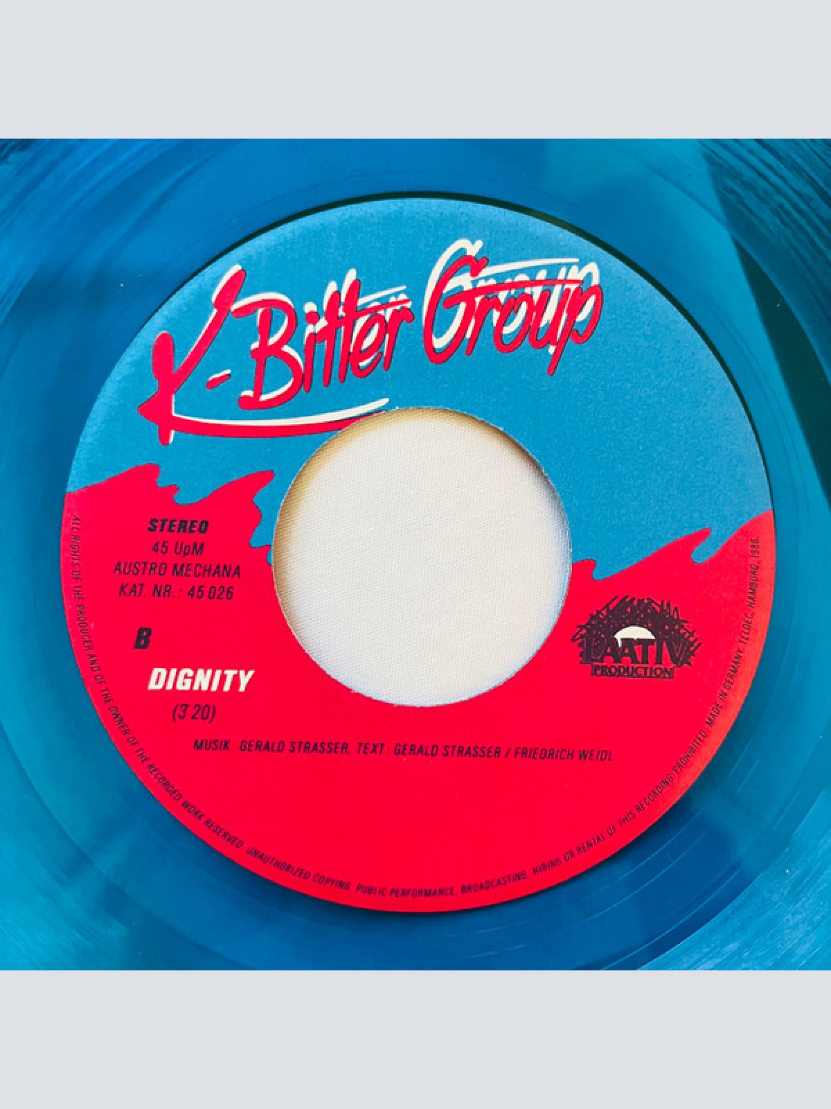 Vinyl / K-Bitter Group - Living It Up / Dignity