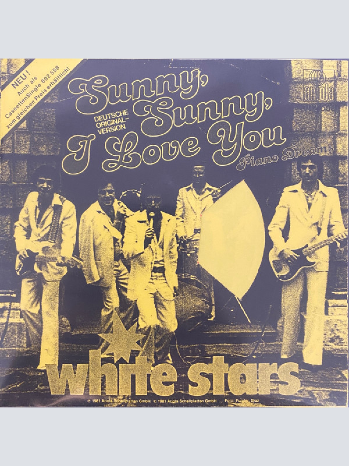 Vinyl / White Stars - Sunny, Sunny, I Love You