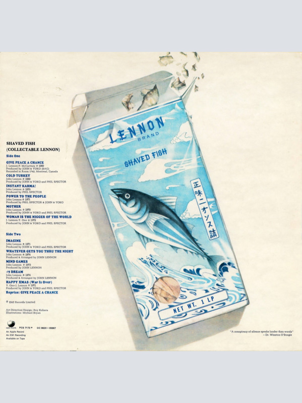 Vinyl / Lennon*, Plastic Ono Band* - Shaved Fish