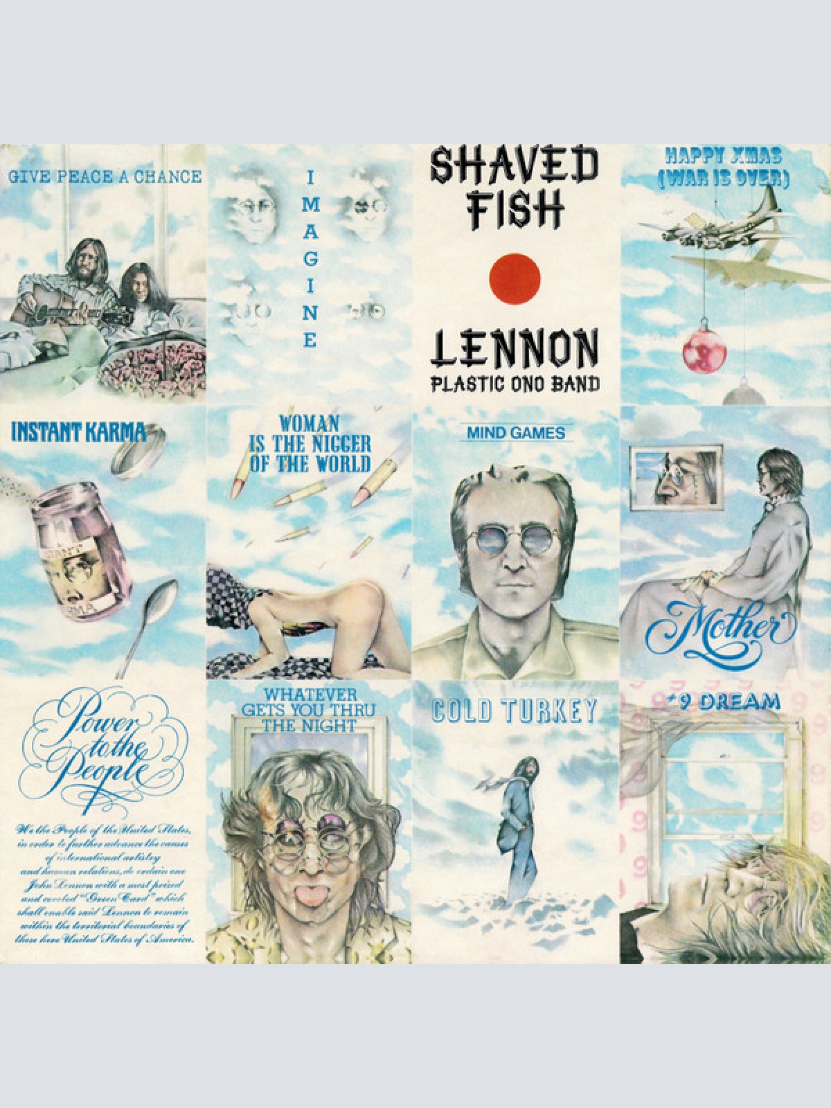 Vinyl / Lennon*, Plastic Ono Band* - Shaved Fish