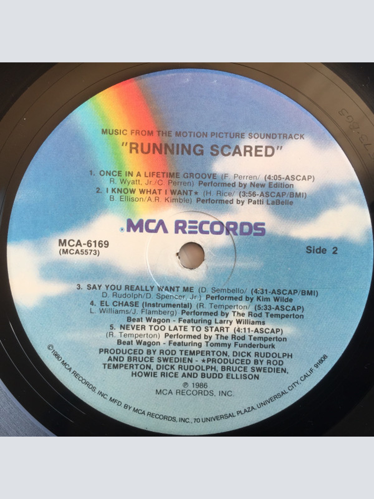 Vinyl / Various - Running Scared
