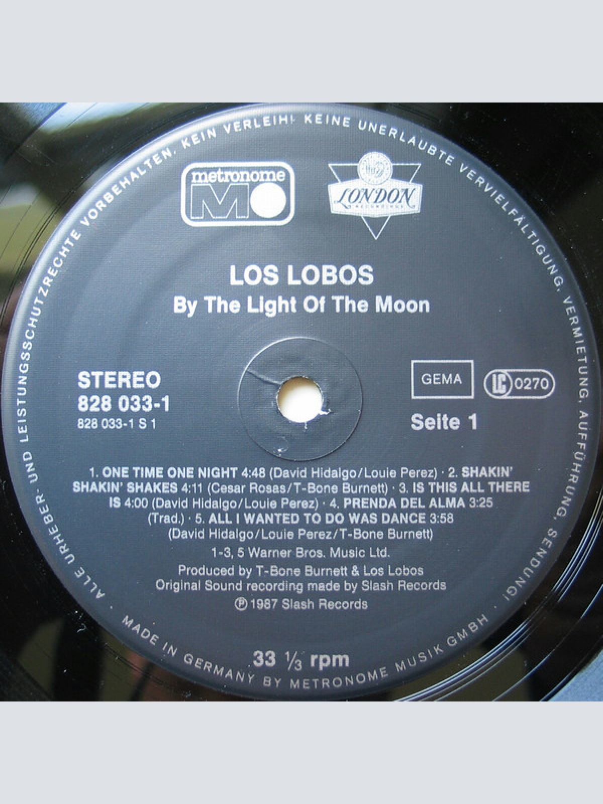 Vinyl / Los Lobos - By The Light Of The Moon
