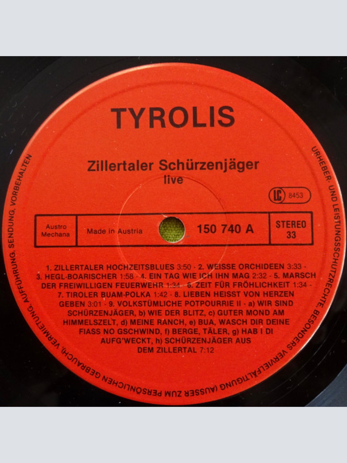 Vinyl / Zillertaler Schürzenjäger - Live / Folge 2