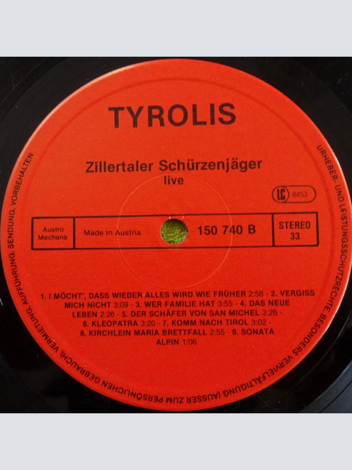 Vinyl / Zillertaler Schürzenjäger - Live / Folge 2