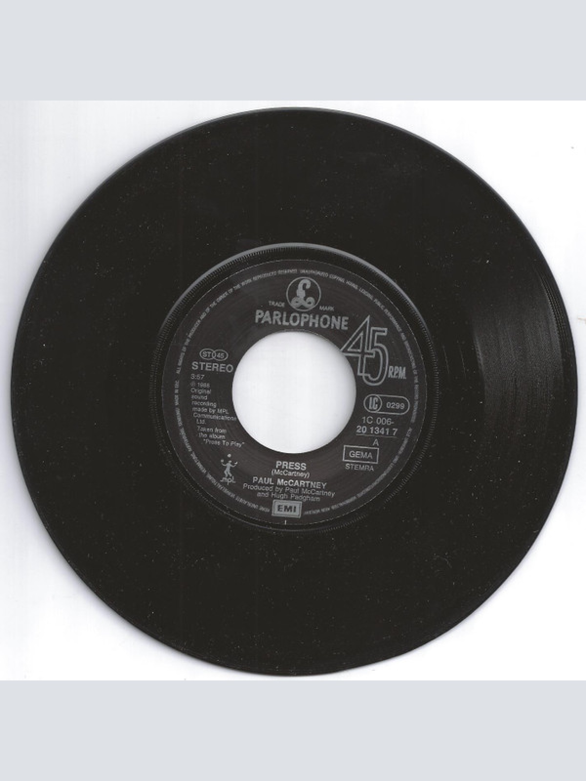 Vinyl / Paul McCartney - Press (Video Edit)