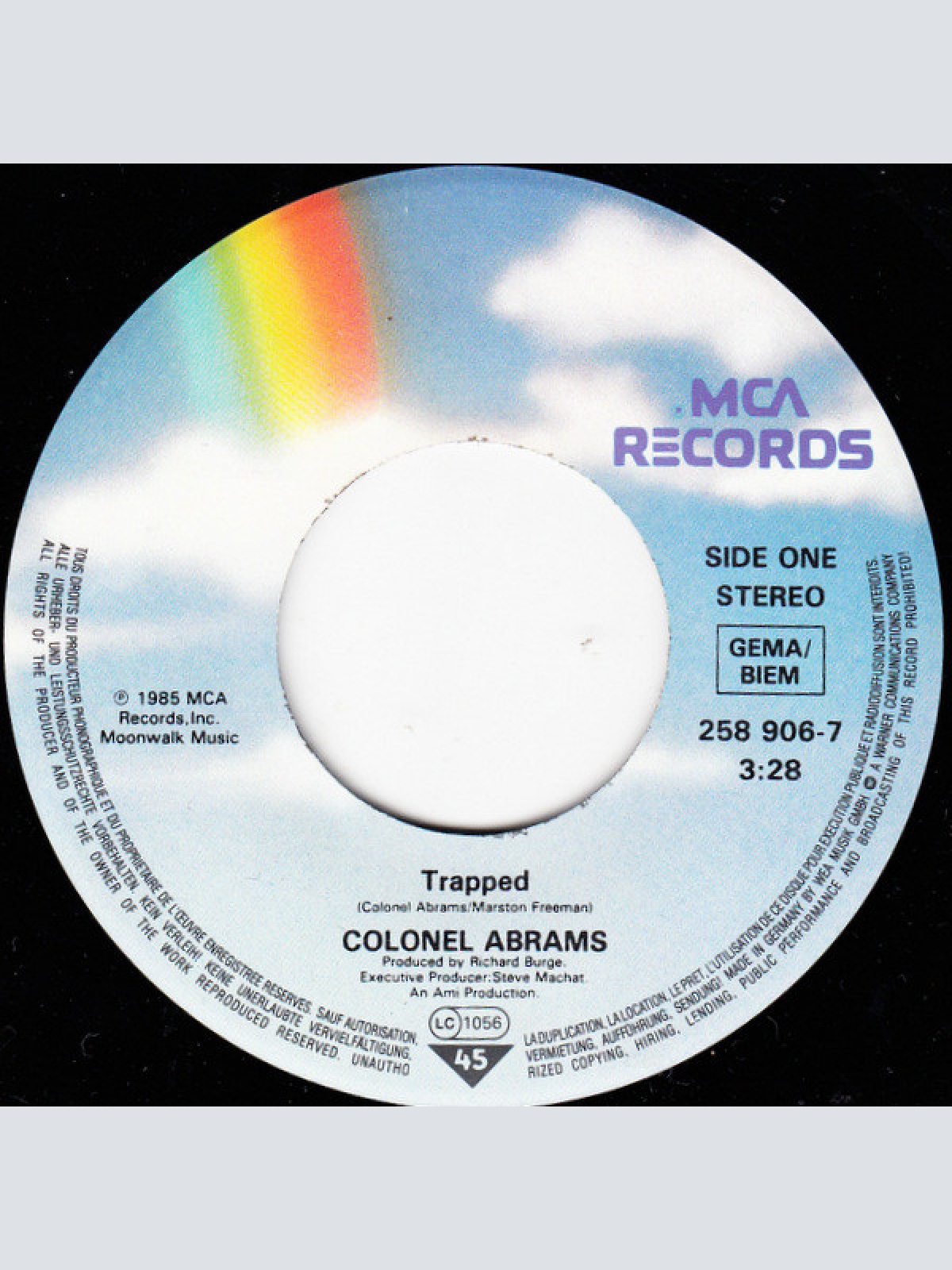 Vinyl / Colonel Abrams - Trapped (7" Version)