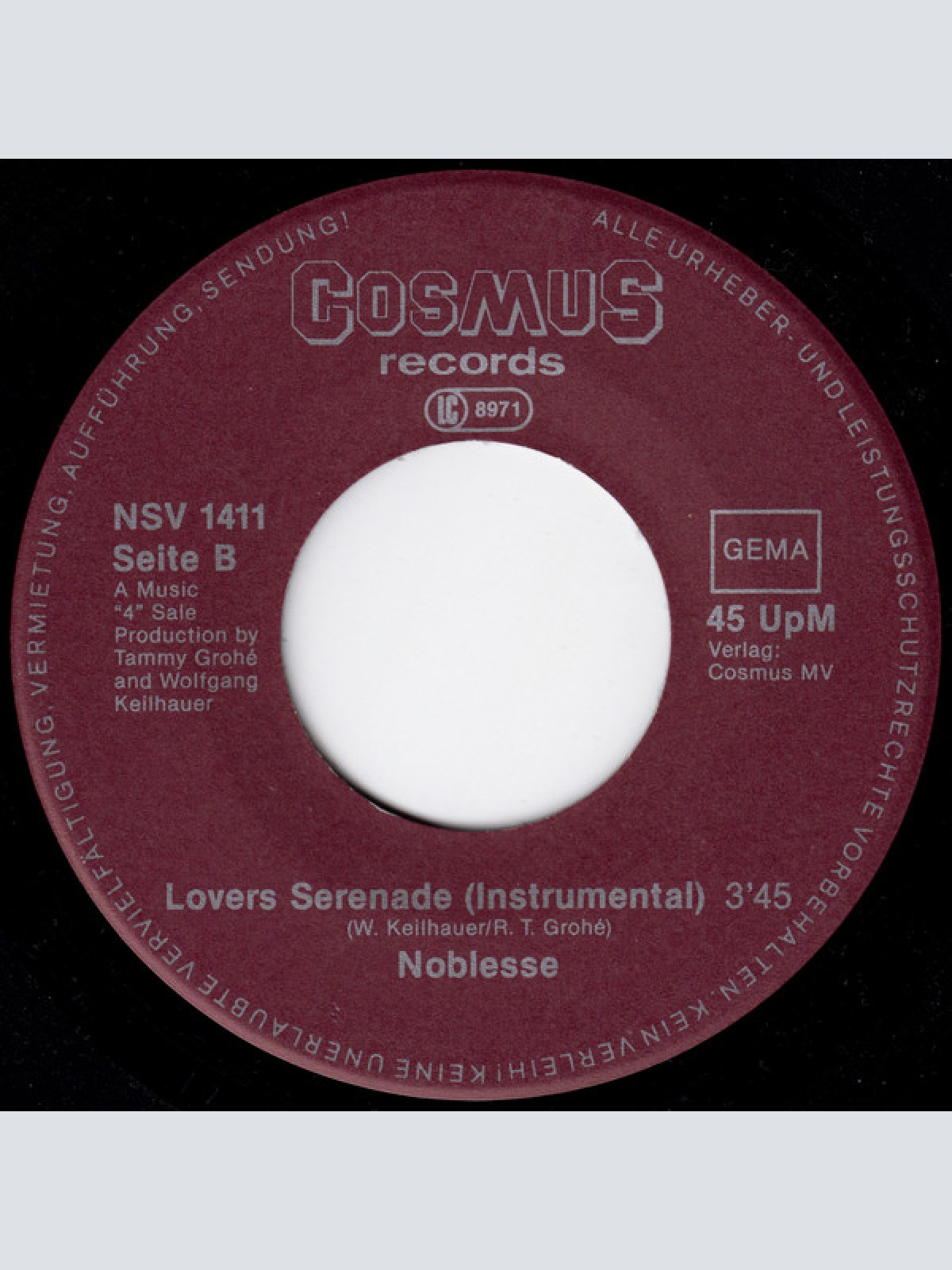 Vinyl / Noblesse (2) - Just A Little Love