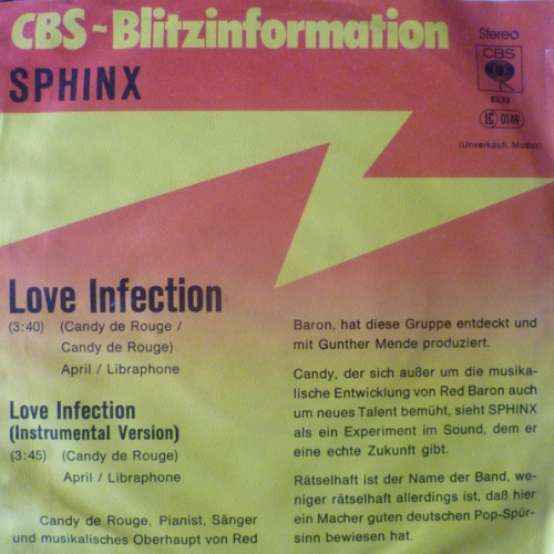 Vinyl / Sphinx (11) - Love Infection
