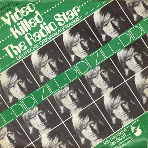 Vinyl / Didi Zill - Video Killed The Radio Star (Deutsche Originalaufnahme)