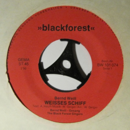 Vinyl / Bernd Weill - Weisses Schiff / Nicola