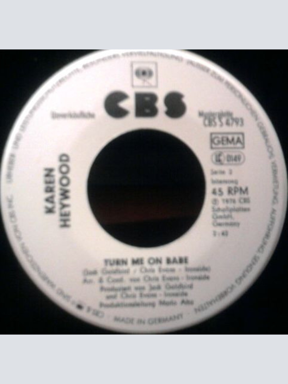 Vinyl / Karen Heywood - You Better Stop Me Now