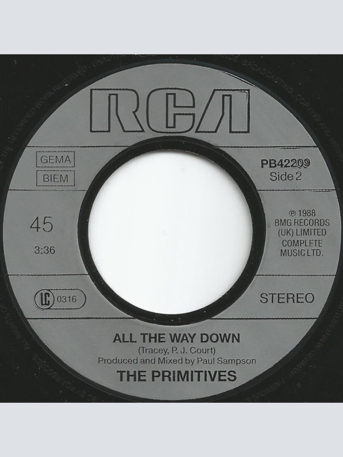 Vinyl / Primitives* - Way Behind Me