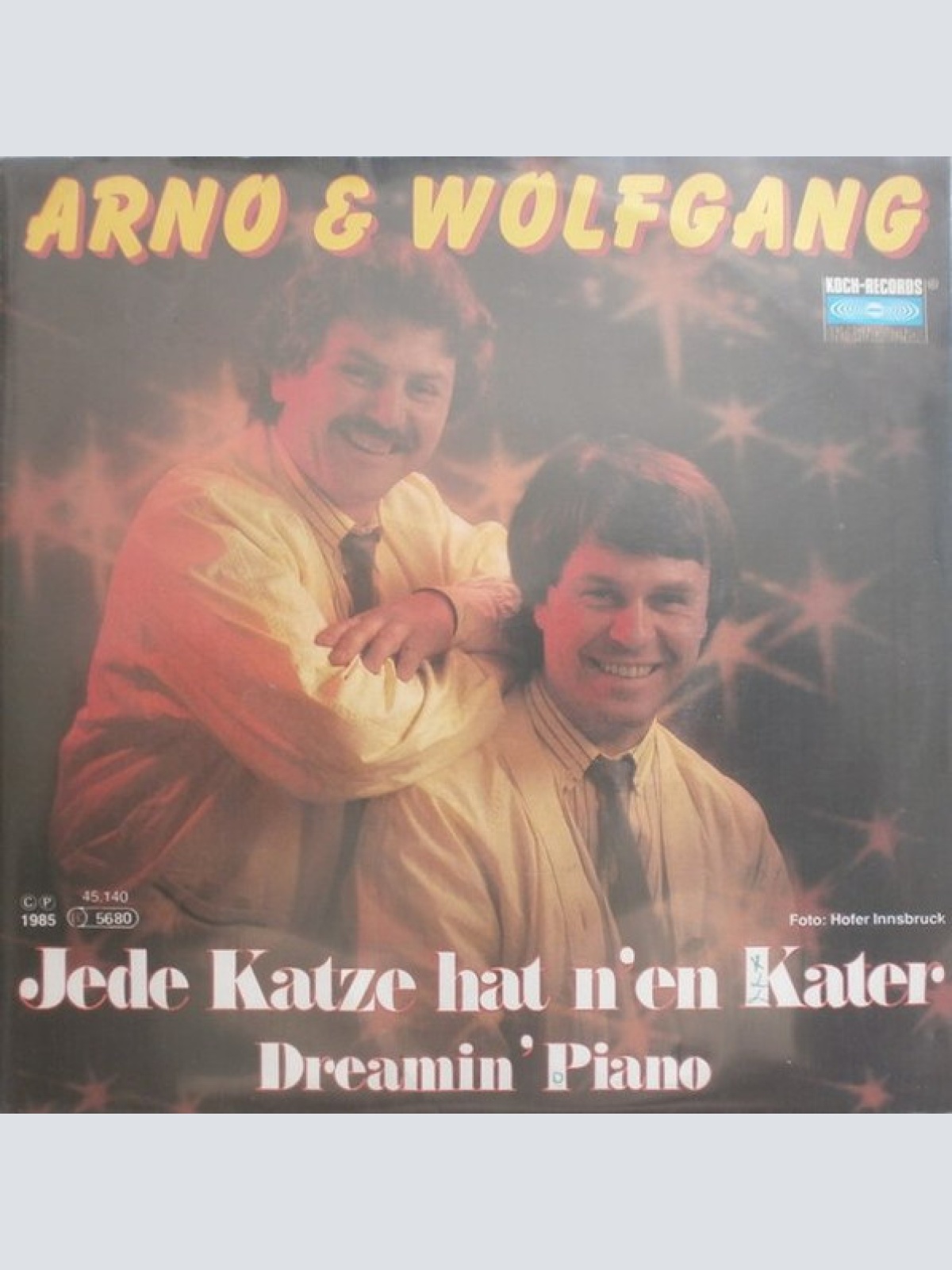 Vinyl / Arno & Wolfgang - Jede Katze Hat N'en Kater