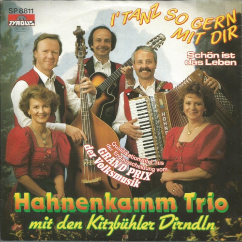 Vinyl / Hahnenkamm Trio Mit Den Kitzbühler Dirndln - I'Tanz So Gern Mit Dir / Schön Ist Das Leben