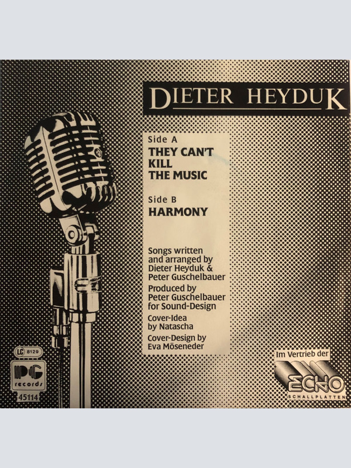 Vinyl / Dieter Heyduk - They Can't Kill The Music