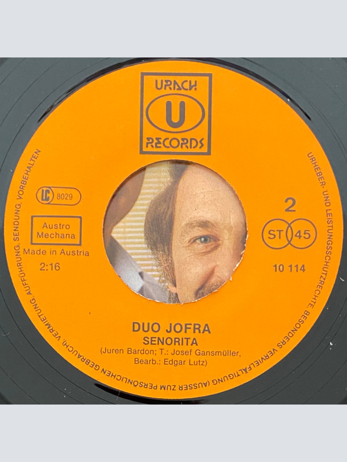 Vinyl / Jofra* - Das Ist Die Hölle / Senorita