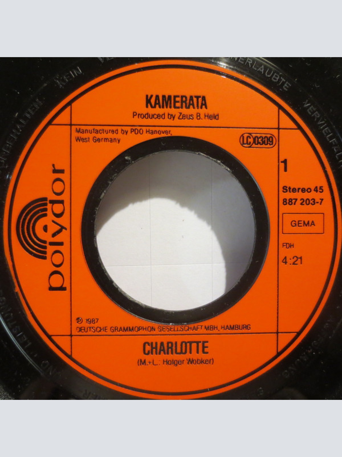 Vinyl / Kamerata - Charlotte