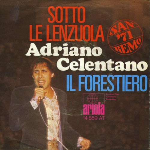 Vinyl / Adriano Celentano - Sotto Le Lenzuola / Il Forestiero