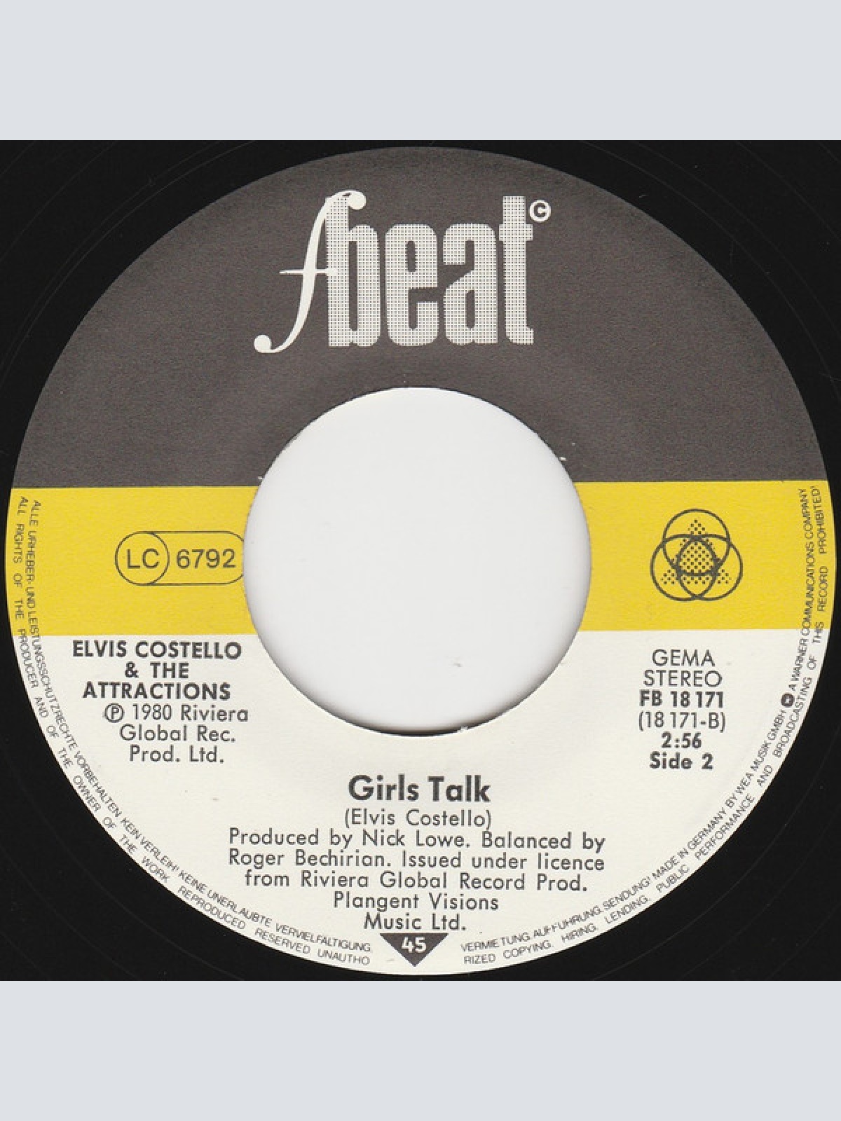 Vinyl / Elvis Costello And The Attractions* - I Can't Stand Up For Falling Down