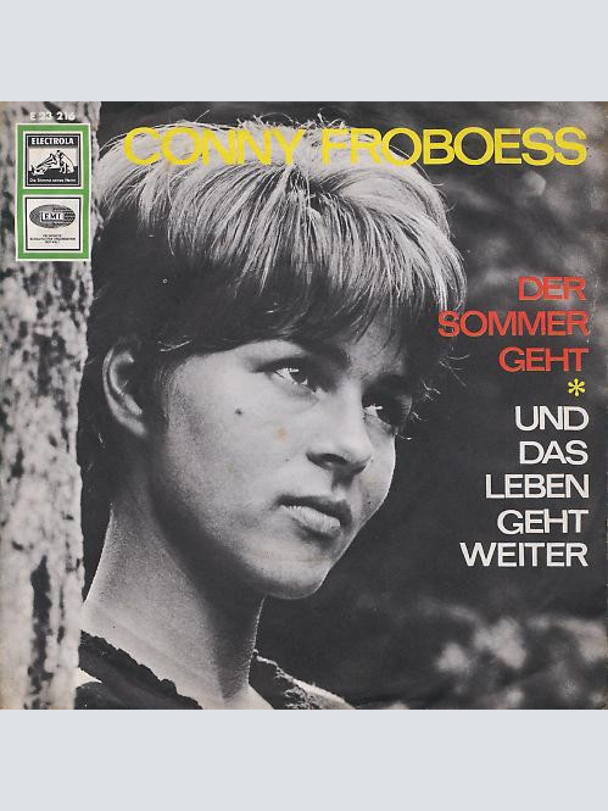 Vinyl / Conny Froboess - Der Sommer Geht / Und Das Leben Geht Weiter