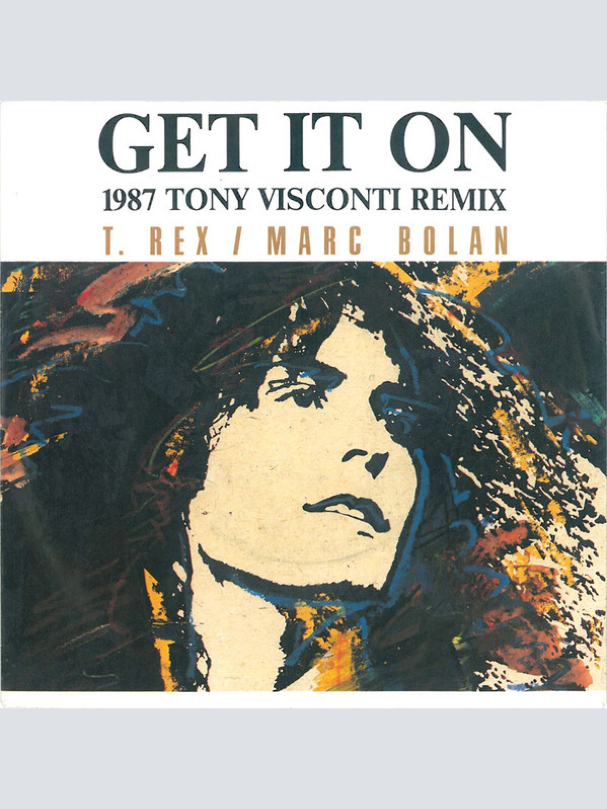 Vinyl / T. Rex / Marc Bolan - Get It On (1987 Tony Visconti Remix)