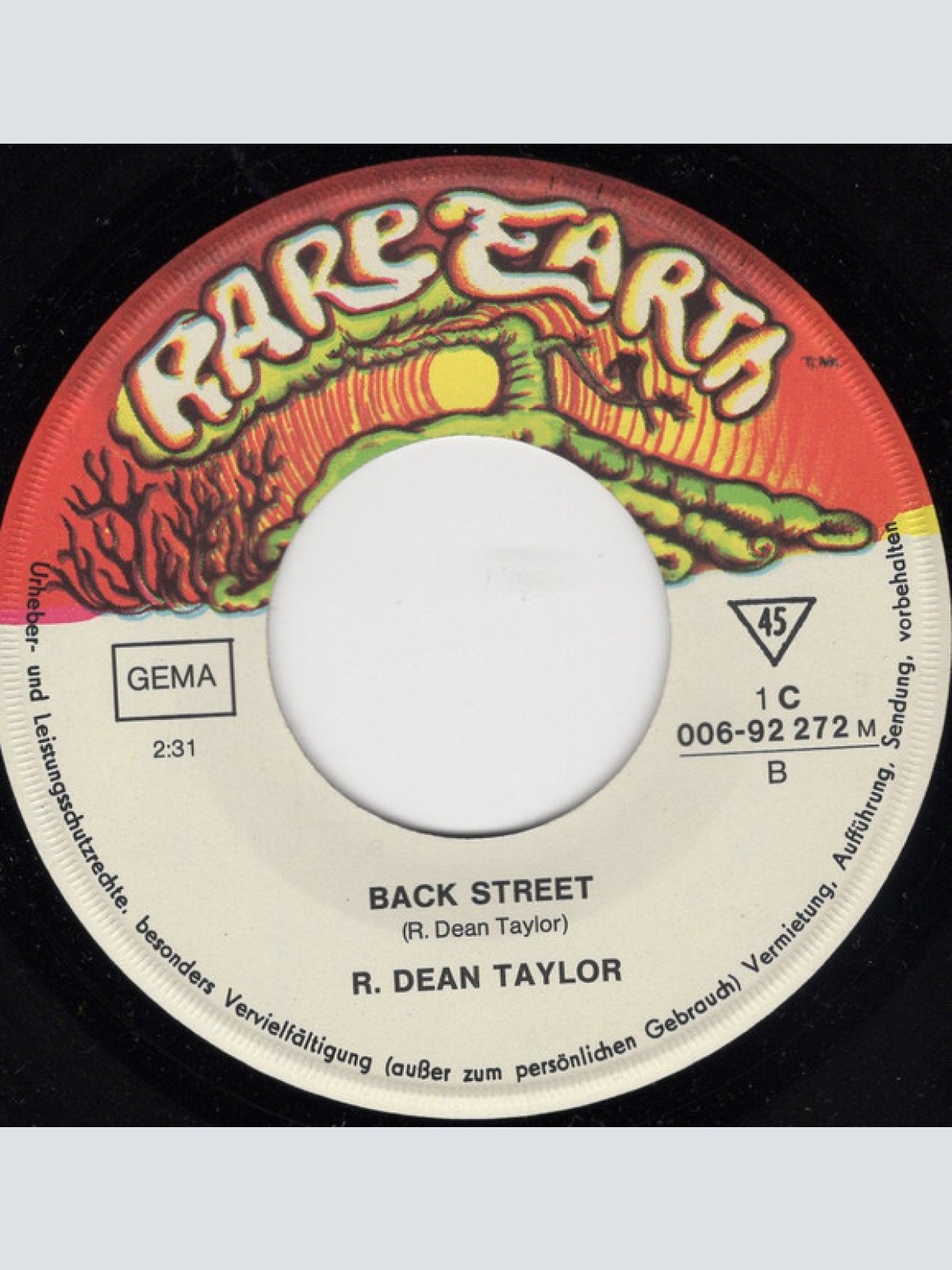 Vinyl / R. Dean Taylor - Ain´t It A Sad Thing