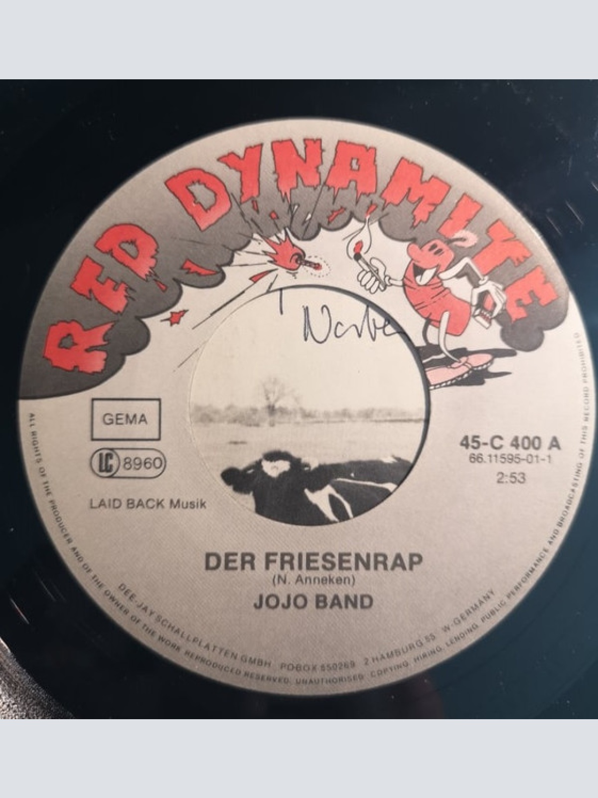 Vinyl / Jojo-Band - Der Friesenrap / Daß Ich Verschieden Bin Von Dir