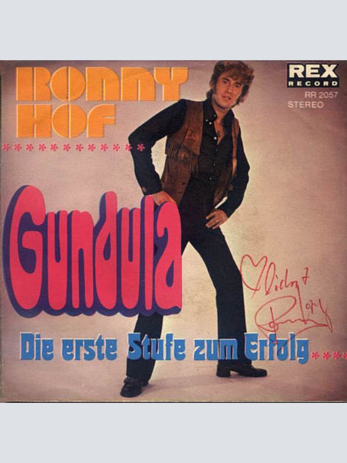 Vinyl / Ronny Hof - Gundula