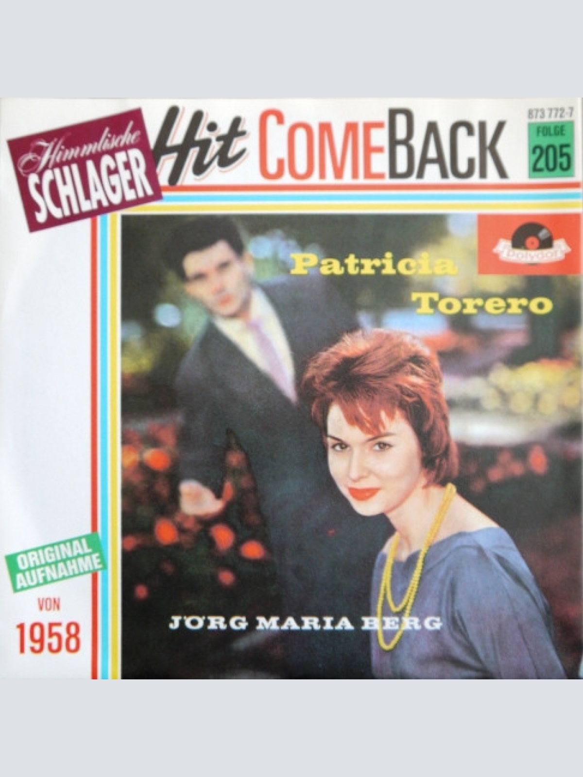 Vinyl / Jörg Maria Berg - Patricia / Torero