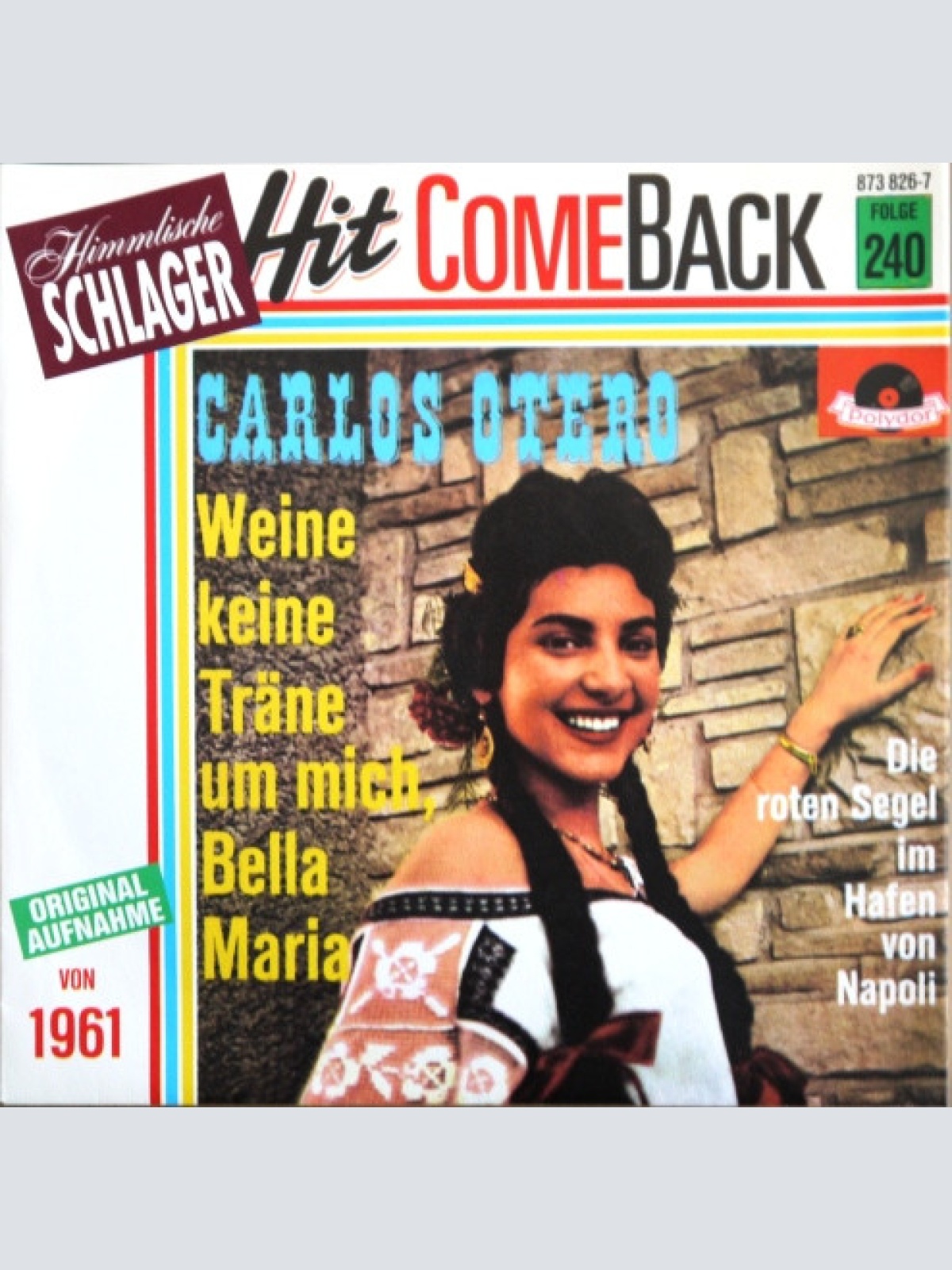 Vinyl / Carlos Otero - Weine Keine Träne Um Mich, Bella Maria