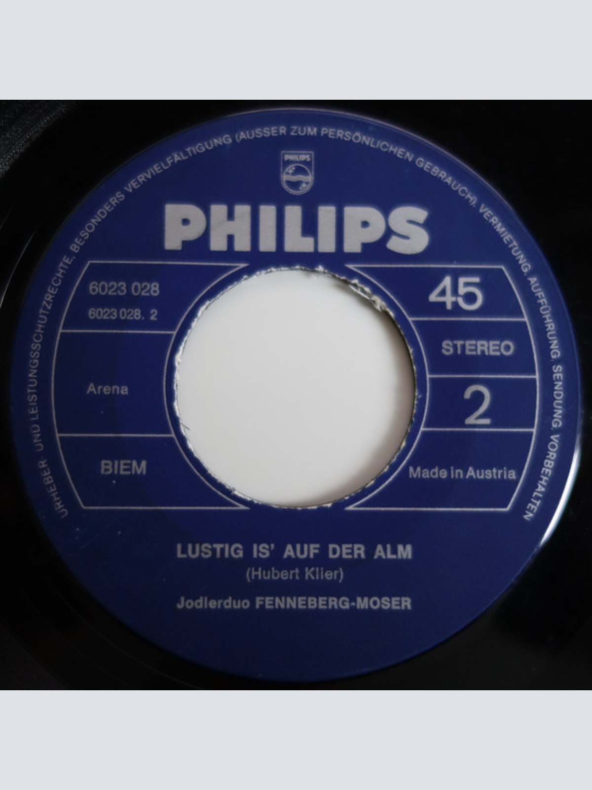 Vinyl / Jodlerduo Fenneberg-Moser* - Mädel, Du Fühlst Dich Wohl