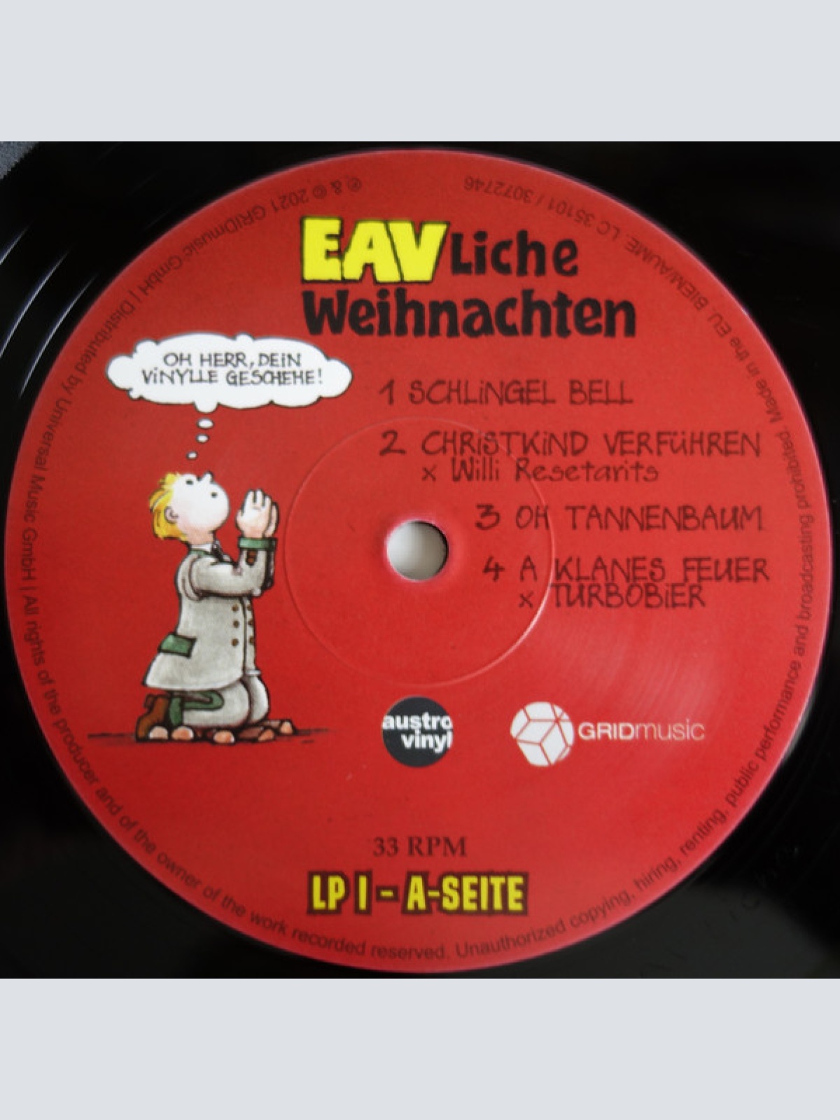 Vinyl / Erste Allgemeine Verunsicherung* - EAVliche Weihnachten – Ihr Sünderlein Kommet…