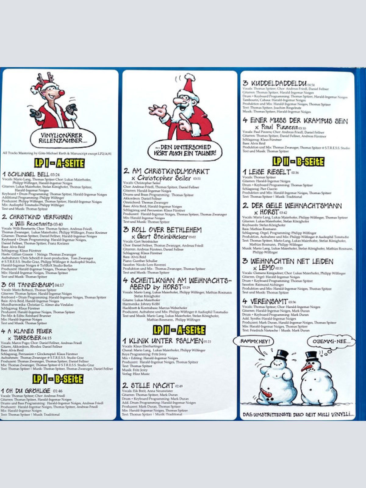 Vinyl / Erste Allgemeine Verunsicherung* - EAVliche Weihnachten – Ihr Sünderlein Kommet…